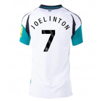 Camiseta Newcastle United Joelinton #7 Visitante Equipación para mujer 2024-25 manga corta